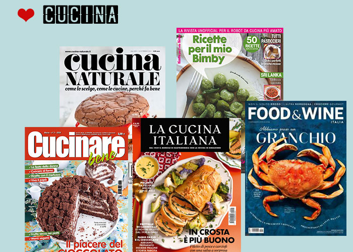 Festa donna 8 marzo: riviste di cucina