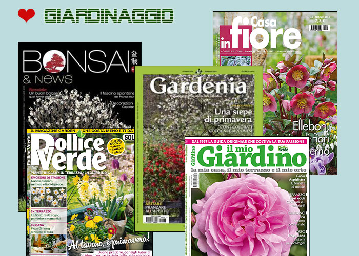 Festa della donna 8 marzo: riviste giardinaggio
