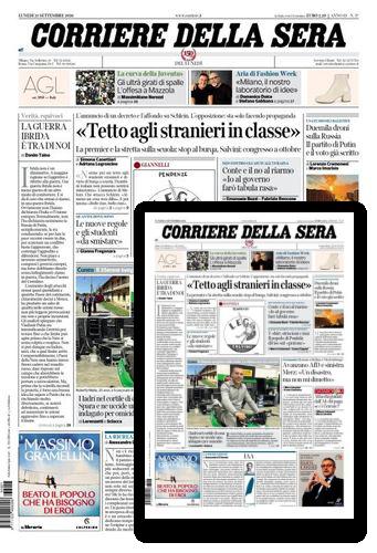 CORRIERE DELLA SERA CORRIERE DELLA SERA abbonamento rivista
