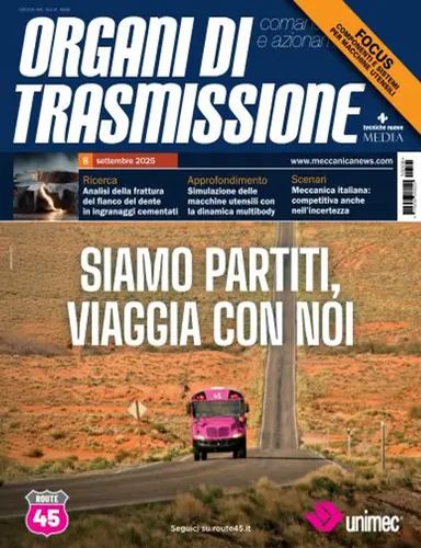 ORGANI DI TRASMISSIONE ORGANI DI TRASMISSIONE abbonamento rivista