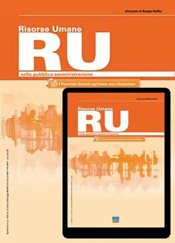 RU - RISORSE UMANE NELLA P.A. RU - RISORSE UMANE NELLA P.A. abbonamento rivista
