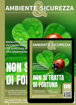 AMBIENTE & SICUREZZA AMBIENTE & SICUREZZA abbonamento rivista