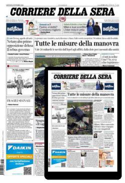Anteprima rivista CORRIERE DELLA SERA
