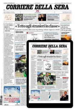 Anteprima rivista CORRIERE DELLA SERA