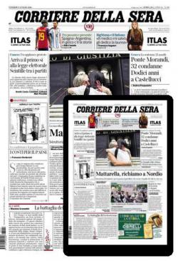 CORRIERE DELLA SERA Anteprima rivista CORRIERE DELLA SERA