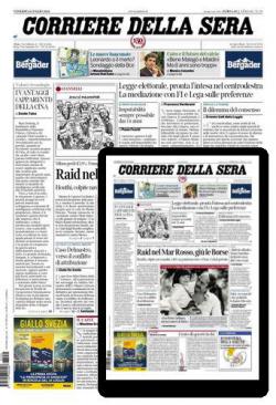 CORRIERE DELLA SERA Anteprima rivista CORRIERE DELLA SERA