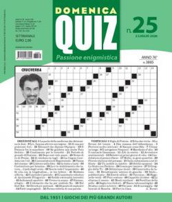 Anteprima rivista DOMENICA QUIZ