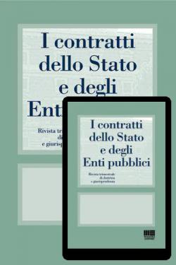 I CONTRATTI DELLO STATO E DEGLI ENTI PUBBLICI  abbonamento rivista