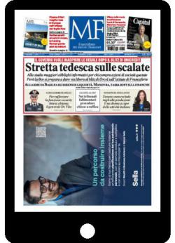 MF/MILANO FINANZA DIGITAL EDITION Anteprima rivista MF/MILANO FINANZA DIGITAL EDITION
