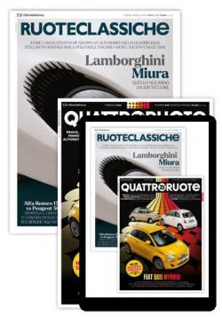 QUATTRORUOTE + RUOTECLASSICHE  abbonamento rivista