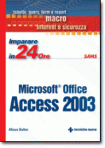 Imparare Access 2003 in 24 ore Anteprima libro Imparare Access 2003 in 24 ore