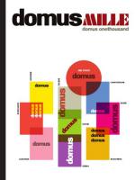 Anteprima libro DOMUS 1000
