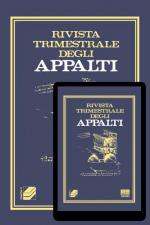 RIVISTA TRIMESTRALE DEGLI APPALTI