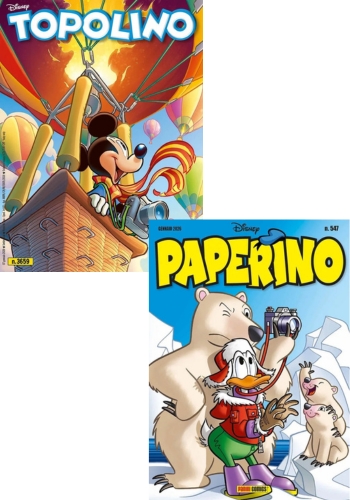 TOPOLINO + PAPERINO TOPOLINO + PAPERINO abbonamento rivista