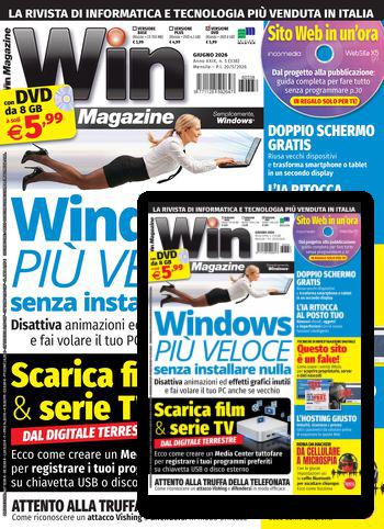 WIN MAGAZINE DVD WIN MAGAZINE DVD abbonamento rivista
